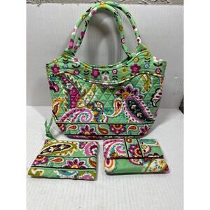 Vera Bradley Daisy Purse Tutti Frutti Pattern Small Handbag Coin‎ Purse & Wallet